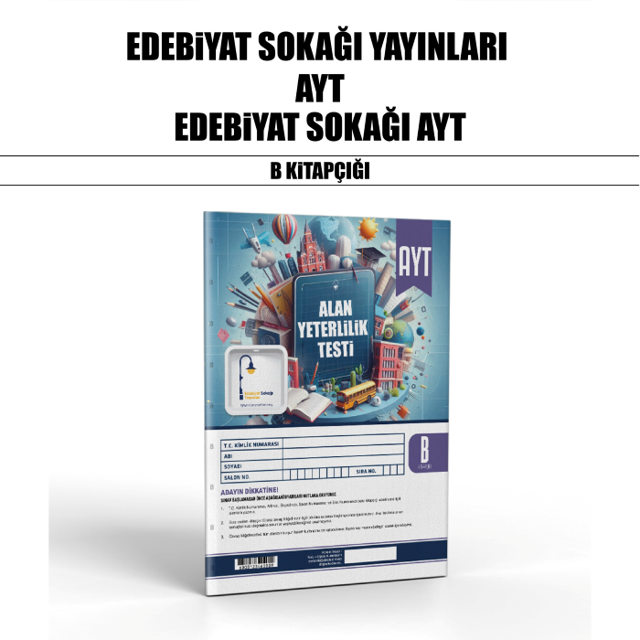 EDEBİYAT SOKAĞI YKS AYT SNV 1-B - 25-26